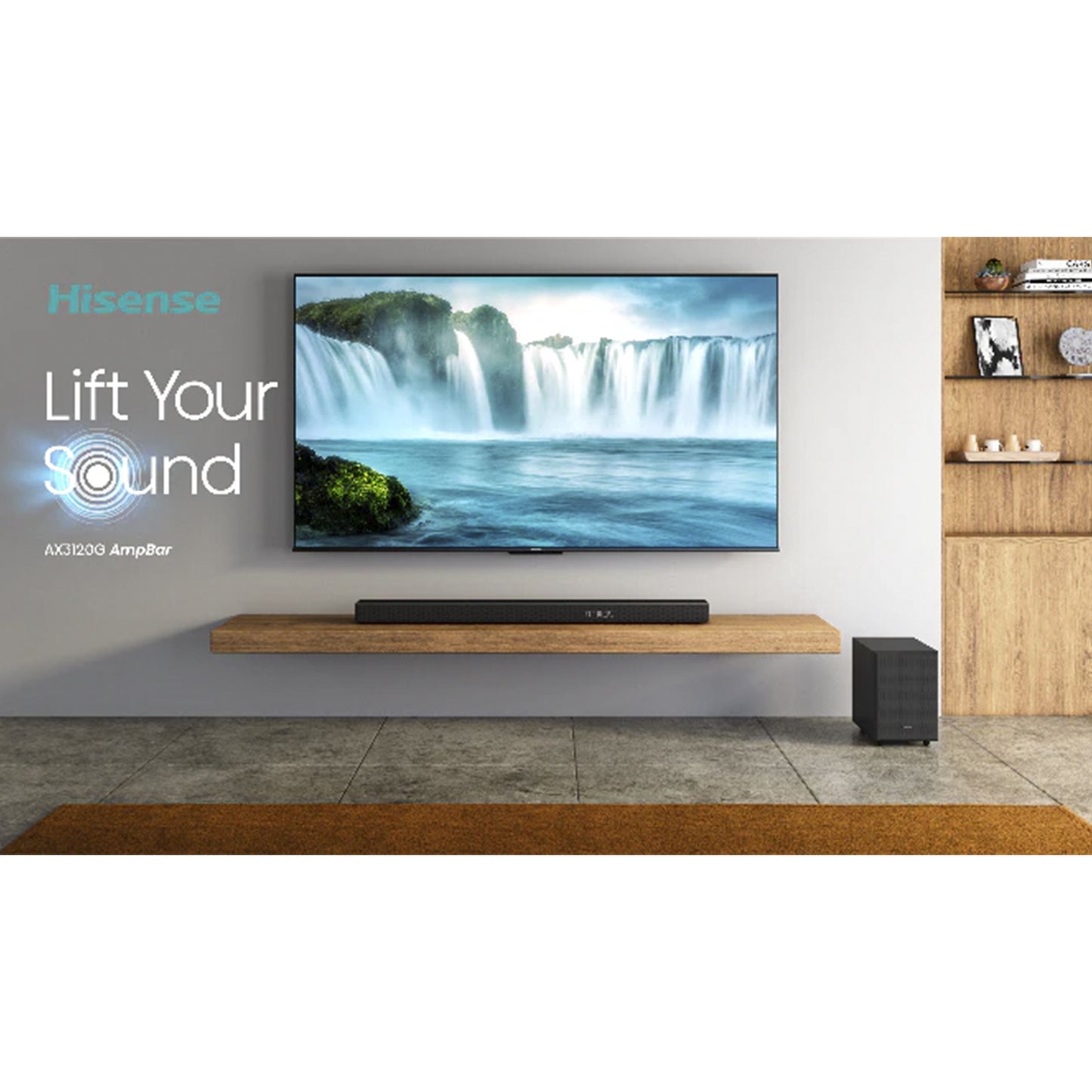 Barra de Sonido Hisense 3.1.2