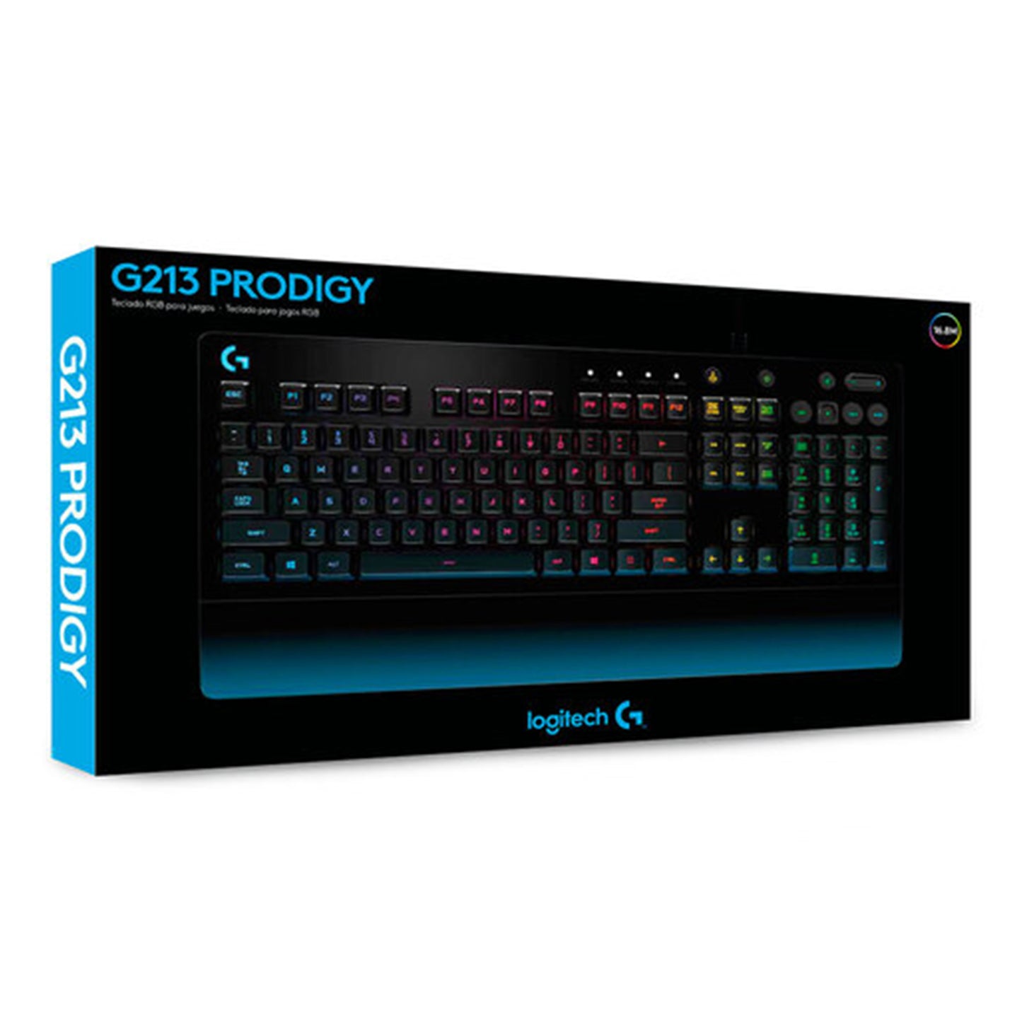 Teclado Logitech G213 Prodigy Gaming RGB