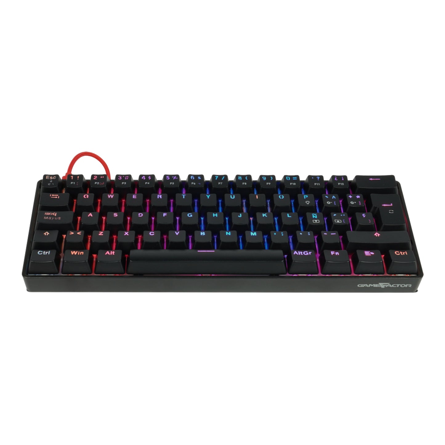 Teclado Mecánico Game Factor KBG560 RGB