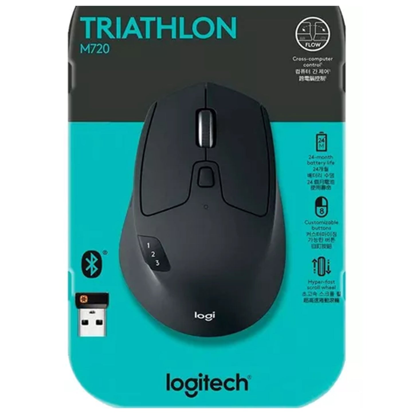 Mouse Logitech M720 Inalambrico