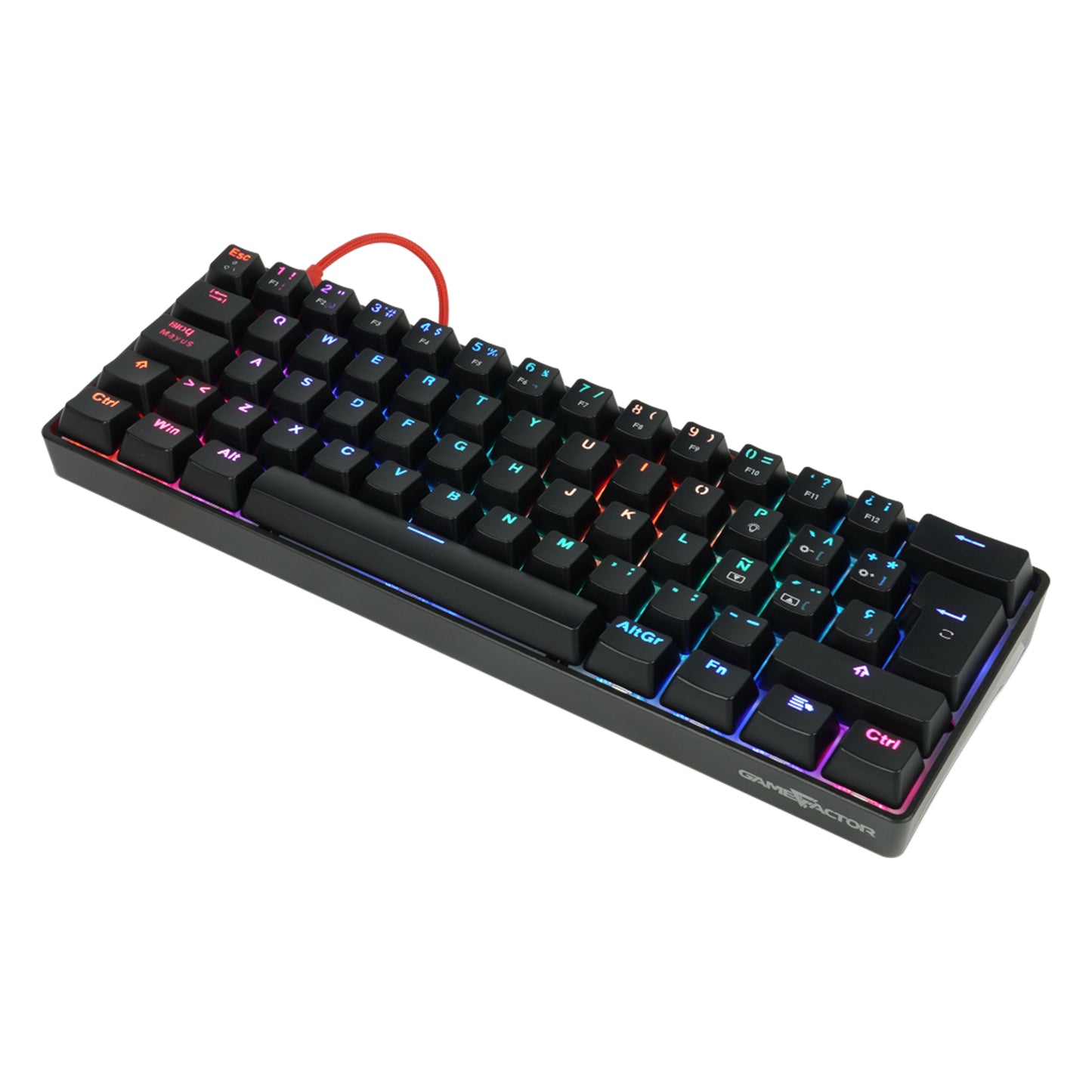 Teclado Mecánico Game Factor KBG560 RGB